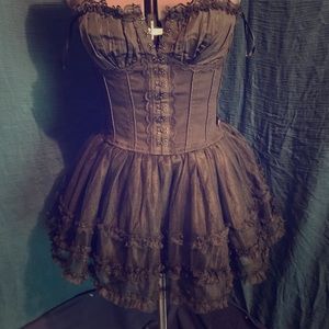 Royal Bones steampunk dress